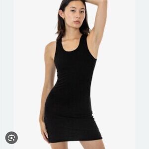 Skatie Elegant Black Sleeveless Mini Dress